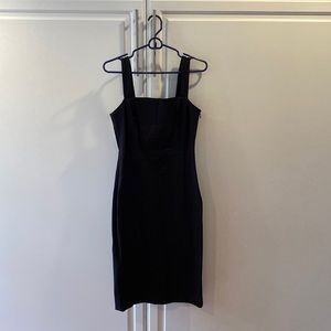 NWT Heavy Material BR figure hugging knee length dress